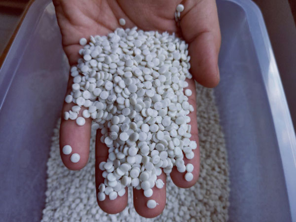 合肥白色高密度聚乙烯HDPE再生颗粒
